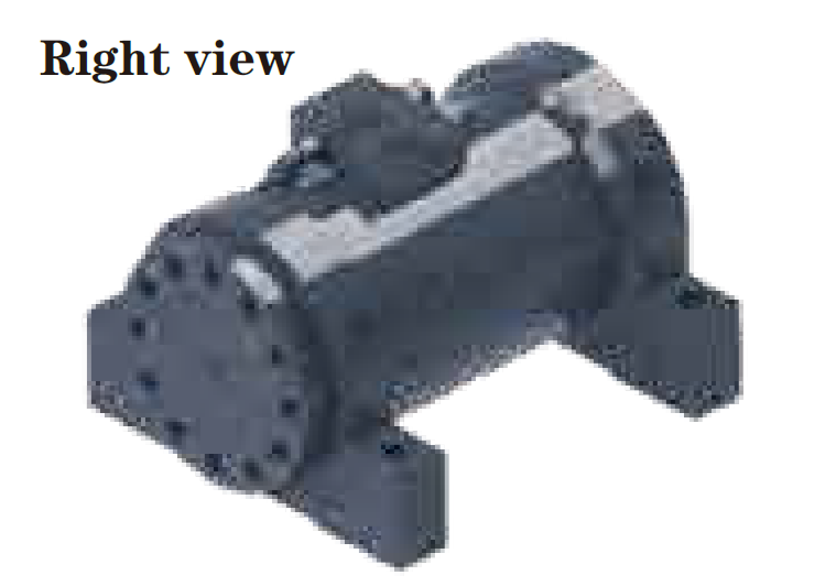 Right view of output mode